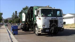 Waste Management Garbage Trucks [upl. by Quartet]