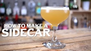 Sidecar Cocktail Recipe [upl. by Skolnik325]