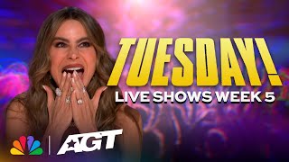 Performing TONIGHT  AGT Live Shows Week 5  AGT 2023 [upl. by Nnahteb]