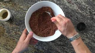 Making pemmican Native American food in your own kitchen [upl. by Opiak788]