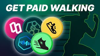 These 5 Games PAY You Crypto For Walking  MoveToEarn [upl. by Geiger]