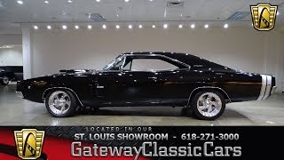 1968 Dodge Charger RT Stock 7518 Gateway Classic Cars St Louis Showroom [upl. by Krever]