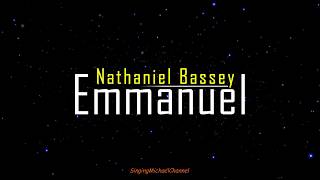 Emmanuel Lyrics  Nathaniel Bassey by SingingMichaelChannel [upl. by Ahsuatan421]