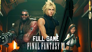 Final Fantasy 7 Remake  FULL GAME  No Commentary [upl. by Ahsratan11]