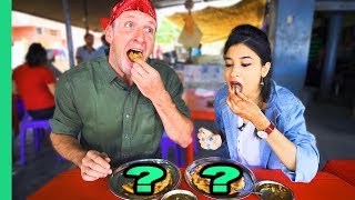 Indias Best Breakfast Costs 14 Cents Amazing Punjabi Street Food [upl. by Gnad]