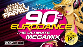 90s Eurodance  The Ultimate Megamix 2021 Edition [upl. by Alleacim]