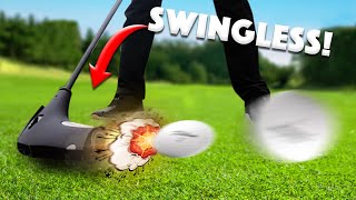 The SWINGLESS Golf Club 200 yards EASY [upl. by Godwin]