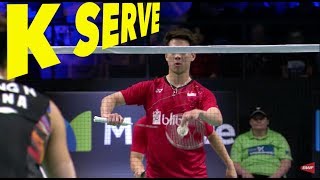 3 Types of Kevin Sanjaya SERVE [upl. by Okim]