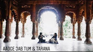 Flute Cover  Aaoge jab tum amp tarana [upl. by Ahsinor]