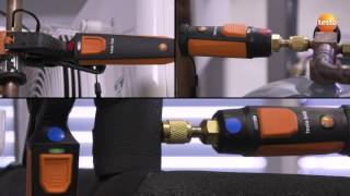 Testo smart probes refrigeration set demo [upl. by Leirda500]