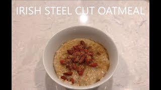 Irish Steel Cut Oatmeal in an Instant Pot [upl. by Onivag]