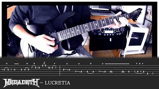 MEGADETH  Lucretia GUITAR SOLO  Marty Friedman [upl. by Aibos]