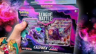 NEW Shadow Rider Calyrex League Battle Deck Pokemon Review [upl. by Moir]