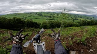 Wernddu Quarry Insane Extreme Enduro  POV 2024 [upl. by Fennelly]