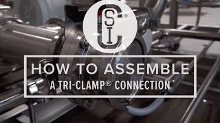 How to Assemble a TriClamp® Connection [upl. by Hammad605]