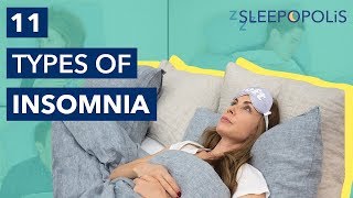 What are the Different Types of Insomnia and Their Symptoms [upl. by Ayrotal]