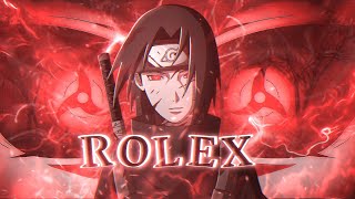 Itachi  Rolex Theme Song EDIT AMV Alight Motion [upl. by Kiker]