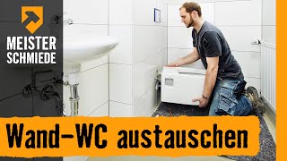 WandWC austauschen  HORNBACH Meisterschmiede [upl. by Emlin]