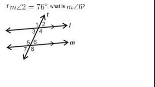 Corresponding Angles Examples Geometry Concepts [upl. by Philippine]