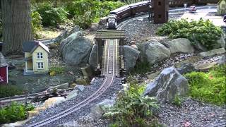 2014 Pennsylvania Garden Railway Tour Manheim PA G Scale Gartenbahn [upl. by Seraphine742]