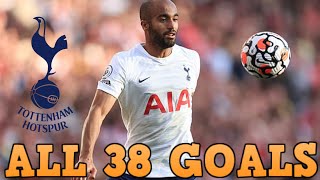 Lucas Moura  All 38 Goals for Tottenham Hotspur so far  20182022 [upl. by Einniw176]