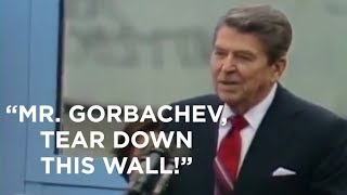 Mr Gorbachev tear down this wall  The Heritage Foundation [upl. by Enomed752]