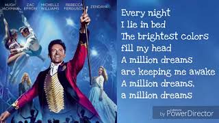 A million dreams 1 hour lyrics [upl. by Alexandra]