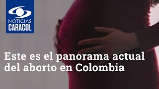 Este es el panorama actual del aborto en Colombia [upl. by Delle400]