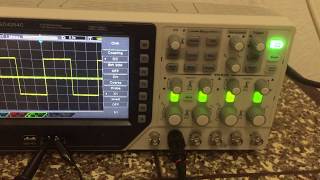 Oscilloscope Hantek DSO4254C  Part 1  First Look [upl. by Boiney84]