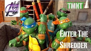 TMNT Stop Motion Film TMNT vs The Shredder [upl. by Rebmyk460]