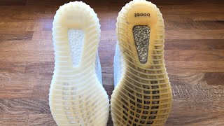 Sneaker outsole yellowing removal [upl. by Akiemahs]