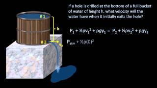 The Bernoulli Equation Fluid Mechanics  Lesson 7 [upl. by Lunt]