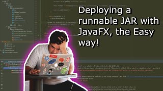 JavaFX App To Runnable JAR The Easy Way Video 1 [upl. by Yehc]