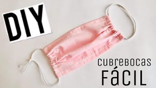 DIY Cubrebocas facil [upl. by Farrow]