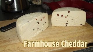 Farmhouse Cheddar with Peppercorns [upl. by Angus]