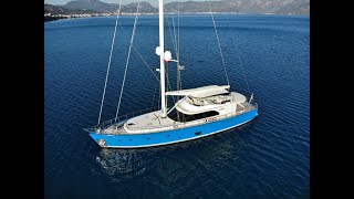 28 m MotorSailer yacht For Sale Interior Walkthrough [upl. by Stelu]