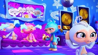 Fingerlings Tales  The Glitter Fingerlings Cry and Sing  Kids Cartoons [upl. by Akihsay]