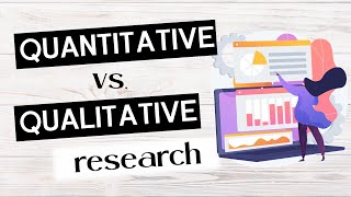 QUANTITATIVE vs QUALITATIVE RESEARCH explained differences and when to use each [upl. by Volin]