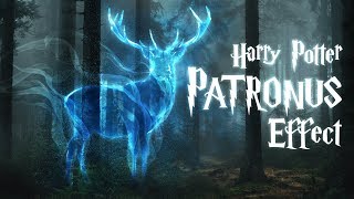 Photoshop The PATRONUS Effect from Harry Potter “Expecto Patronum” [upl. by Forta]