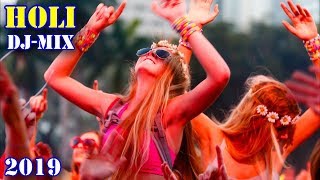 Holi Latest Non stop DJ Remix Bollywood Songs 2019  BGMusic [upl. by Eberly]