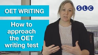 OET WRITING  Learn to approach the OET Writing Test [upl. by Germana]