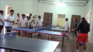 Table Tennis Workshop  The Scindia School [upl. by Yoral]