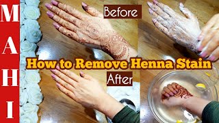 How to Remove Henna Mehndi Stain from Skin  Simple and Safe Ways to Remove Mehndi Stain [upl. by Filiano]