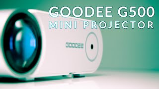 Goodee G500 Mini Projector Review [upl. by Benny]