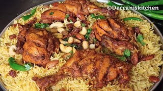 Chicken Mandi Recipe Without Steam amp Without Oven  Restaurant Style Chicken Mandi Recipe [upl. by Glory]