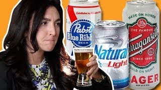 Cheap Beer Reviewed By A Wine Expert [upl. by Wilt]