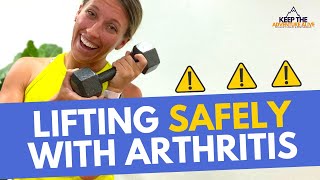 TOP 9 STRENGTH Exercises for Arthritis  Weight training edition [upl. by Esimaj]