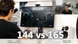 Tested Can You Tell the Difference Between 144 and 165hz [upl. by Icam]