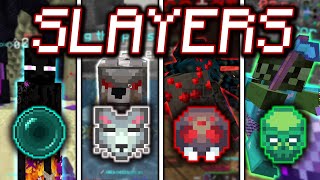 The FULL GUIDE To Slayers in Hypixel Skyblock [upl. by Aipmylo]