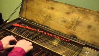 Original Clavichord c1620 Mirrey Collection Antonio de Cabezón [upl. by Eugenie816]